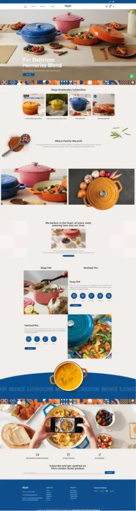 e-commerce website design project